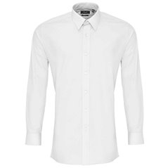 Premier Long Sleeve Fitted Poplin Shirt