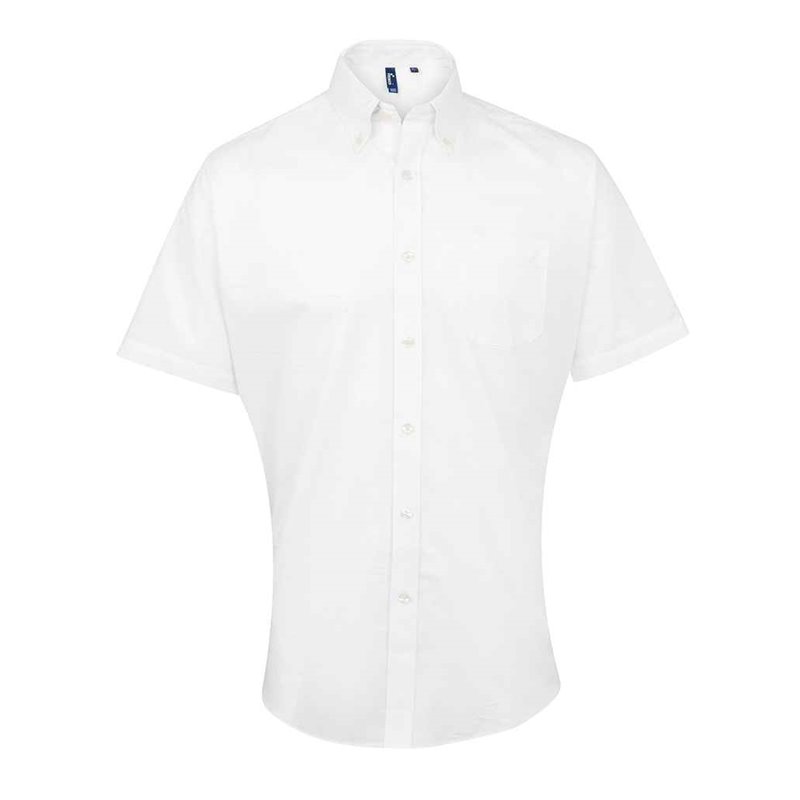 Premier Signature Short Sleeve Oxford Shirt