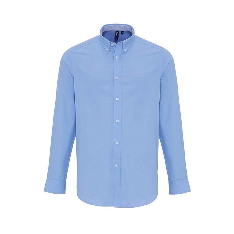 Premier Long Sleeve Striped Oxford Shirt