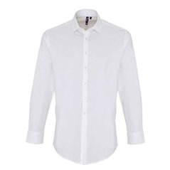 Premier Long Sleeve Stretch Fit Poplin Shirt