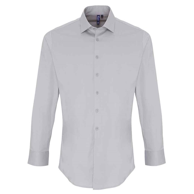 Premier Long Sleeve Stretch Fit Poplin Shirt