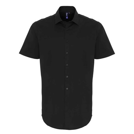 Premier Short Sleeve Stretch Fit Poplin Shirt