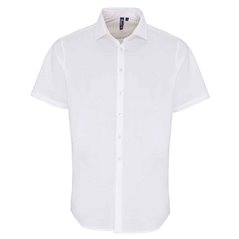 Premier Short Sleeve Stretch Fit Poplin Shirt