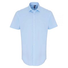 Premier Short Sleeve Stretch Fit Poplin Shirt