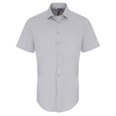 Premier Short Sleeve Stretch Fit Poplin Shirt