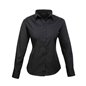 Premier Ladies Long Sleeve Poplin Blouse
