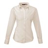 Premier Ladies Long Sleeve Poplin Blouse