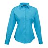 Premier Ladies Long Sleeve Poplin Blouse