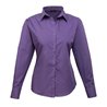 Premier Ladies Long Sleeve Poplin Blouse