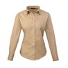Premier Ladies Long Sleeve Poplin Blouse