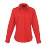 Premier Ladies Long Sleeve Poplin Blouse