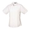 Premier Ladies Short Sleeve Poplin Blouse