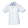 Premier Ladies Short Sleeve Poplin Blouse