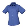 Premier Ladies Short Sleeve Poplin Blouse
