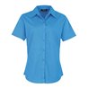 Premier Ladies Short Sleeve Poplin Blouse