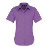 Premier Ladies Short Sleeve Poplin Blouse