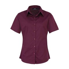 Premier Ladies Short Sleeve Poplin Blouse