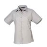 Premier Ladies Short Sleeve Poplin Blouse