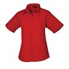 Premier Ladies Short Sleeve Poplin Blouse