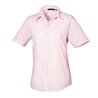 Premier Ladies Short Sleeve Poplin Blouse