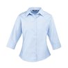 Premier Ladies 3/4 Sleeve Poplin Blouse