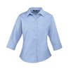Premier Ladies 3/4 Sleeve Poplin Blouse