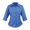 Premier Ladies 3/4 Sleeve Poplin Blouse