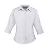 Premier Ladies 3/4 Sleeve Poplin Blouse