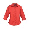 Premier Ladies 3/4 Sleeve Poplin Blouse