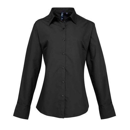 Premier Ladies Supreme Long Sleeve Poplin Shirt