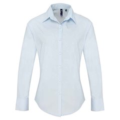 Premier Ladies Supreme Long Sleeve Poplin Shirt