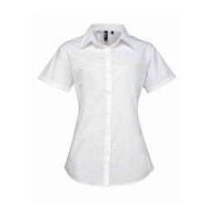 Premier Ladies Supreme Short Sleeve Poplin Shirt
