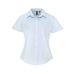 Premier Ladies Supreme Short Sleeve Poplin Shirt