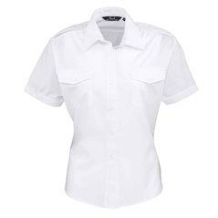 Premier Ladies Short Sleeve Pilot Shirt
