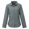 Premier Ladies Cross-Dye Roll Sleeve Shirt