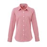 Premier Ladies Gingham Long Sleeve Shirt