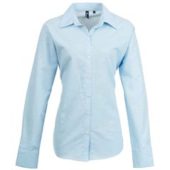 Premier Ladies Signature Long Sleeve Oxford Shirt