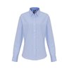 Premier Ladies Long Sleeve Striped Oxford Shirt