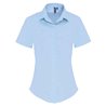 Premier Ladies Short Sleeve Stretch Fit Poplin Shirt