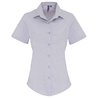 Premier Ladies Short Sleeve Stretch Fit Poplin Shirt
