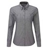 Premier Ladies Organic Fairtrade Long Sleeve Chambray Shirt