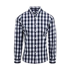 Premier Ladies Mulligan Check Long Sleeve Shirt