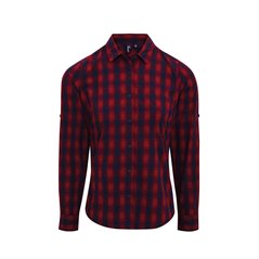 Premier Ladies Mulligan Check Long Sleeve Shirt