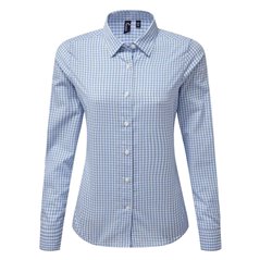Premier Ladies Maxton Check Long Sleeve Shirt