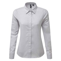 Premier Ladies Maxton Check Long Sleeve Shirt