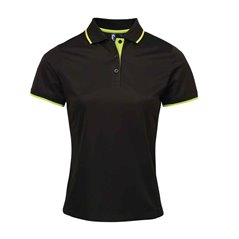 Premier Ladies Contrast Coolchecker® Piqué Polo Shirt
