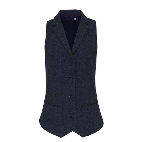 Premier Ladies Herringbone Waistcoat