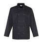 Premier Unisex Long Sleeve Stud Front Chef's Jacket