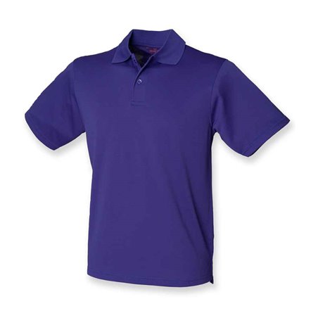 Henbury Coolplus® Wicking Piqué Polo Shirt