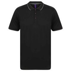 Henbury HiCool® Tipped Polo Shirt